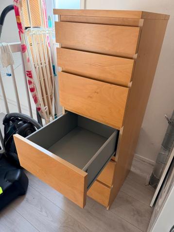Ikea Malm Ladekast met Spiegel - Nette Staat! - afbeelding 6