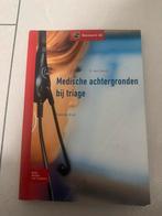 Sietsche van Gunst - Medische achtergronden bij triage, Boeken, Sietsche van Gunst, Sociale wetenschap, Ophalen of Verzenden, Zo goed als nieuw
