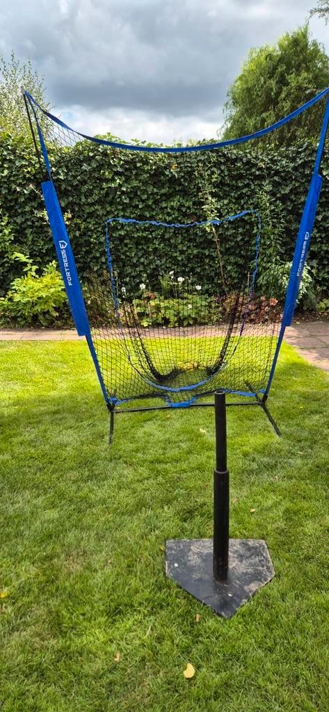 Honkbal/spoftbal Pop-up slagnet voor tuin/club/team, Sport en Fitness, Honkbal en Softbal, Zo goed als nieuw, Knuppel, Ophalen