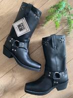 Frye bikerboots 41 42 western boots bohemian laarzen, Hoge laarzen, -, Zwart, -