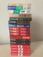 16 cassette bandjes . sealed . Maxell . TDK . Sony . Philips, Cd's en Dvd's, Cassettebandjes, 2 t/m 25 bandjes, Overige genres