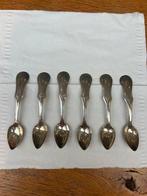 Zes zilveren theelepeltjes, Antiek en Kunst, Ophalen of Verzenden