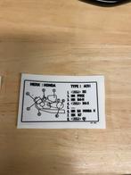Stickers honda mb, Ophalen of Verzenden, Zo goed als nieuw