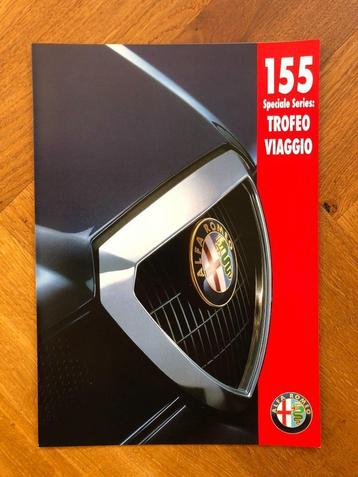 Alfa Romeo 155 Trofeo / Viaggio folder 1997 beschikbaar voor biedingen