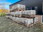 90m2 betontegels klinker van zware kwaliteit, Tuin en Terras, Tegels en Klinkers, Ophalen, Zo goed als nieuw, Beton, Terrastegels