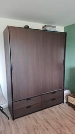Ruime schuifdeurkast met lades, Huis en Inrichting, Kasten | Kledingkasten, Ophalen, Gebruikt, 200 cm of meer, 150 tot 200 cm