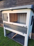 Te koop, Ferplast Grandlodge 120+ konijnenhok, Dieren en Toebehoren, Ophalen, 110 cm of meer, Zo goed als nieuw, 90 cm of meer