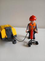 Playmobil 5472, Wegwerker met drilboor., Ophalen of Verzenden, Zo goed als nieuw
