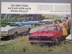 GM folder/tijdschriftbijlage circa 1965/1966, Verzenden, Gelezen, Chevrolet