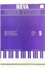 NOVO Organ system Leerboek nr. 5, Muziek en Instrumenten, Bladmuziek, Accordeon, Gebruikt, Ophalen of Verzenden
