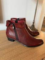 Enkellaarsje Everybody, mt 38, bordeau rood, nieuw, Kleding | Dames, Schoenen, Ophalen of Verzenden, Zo goed als nieuw, Rood