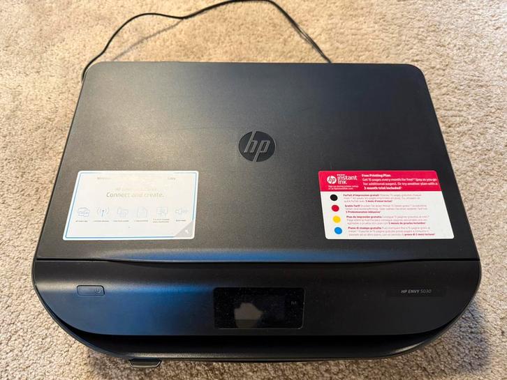 Hp envy 5030, Computers en Software, Printers, Zo goed als nieuw, All-in-one, Scannen, Draadloos, Ophalen