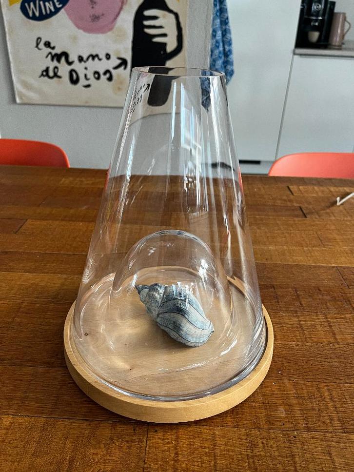 Vaas (Serax), Huis en Inrichting, Woonaccessoires | Vazen, Zo goed als nieuw, Overige kleuren, Minder dan 50 cm, Glas, Ophalen