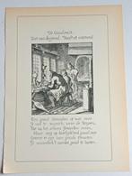 Jan Luyken Prent: De Goudsmit, Antiek en Kunst, Kunst | Etsen en Gravures, Ophalen of Verzenden