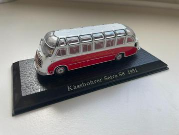 Kässbohrer Setra S8 1951 – Atlas 1:72 schaalmodel bus beschikbaar voor biedingen