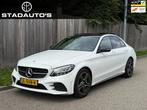 Mercedes-Benz C-klasse 180 AMG Panoramadak|360|Sfeerverlicht, Wit, Bedrijf, Sedan, C-Klasse
