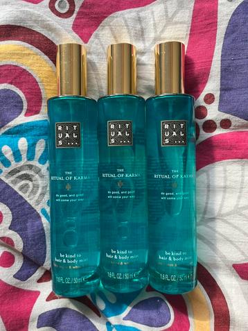 The Ritual of Karma hair & bodymist fullsize NIEUW beschikbaar voor biedingen