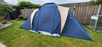 Nette 4 persoons tent van Obelink met 2 slaapcabines beschikbaar voor biedingen