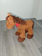 Bruin Paard Knuffel Happy Horse, Ophalen of Verzenden, Zo goed als nieuw, Paard