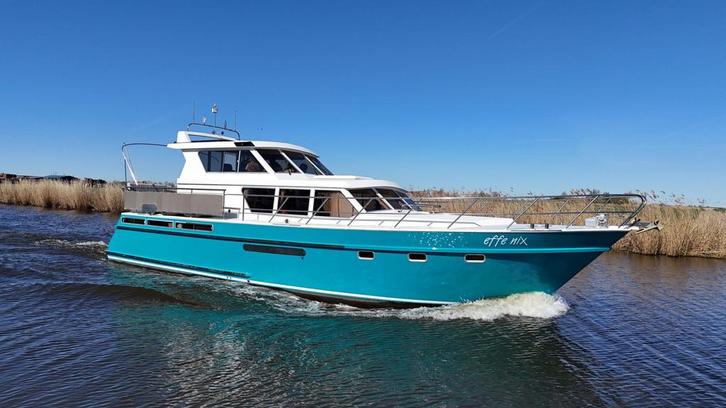 Valkkruiser Challenger 45 VS (bj 1993), Watersport en Boten, Motorboten en Motorjachten, Gebruikt, 12 meter of meer, Overige brandstoffen