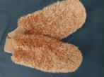 Fluffy camel wanten Zaza'z, Kleding | Dames, Verzenden, Nieuw, Handschoenen