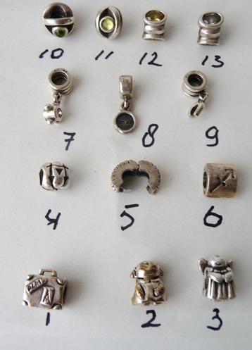 Mooie zilveren kralen voor Pandorra Armband beschikbaar voor biedingen