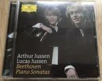 BEETHOVEN - PIANO SONATES - ARTHUR EN LUCAS JUSSEN, Ophalen of Verzenden, Classicisme, Zo goed als nieuw, Kamermuziek