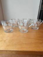 Mooie theeglazen 5 stuks., Huis en Inrichting, Keuken | Servies, Glas of Glazen, Ophalen of Verzenden, Overige stijlen, Glas