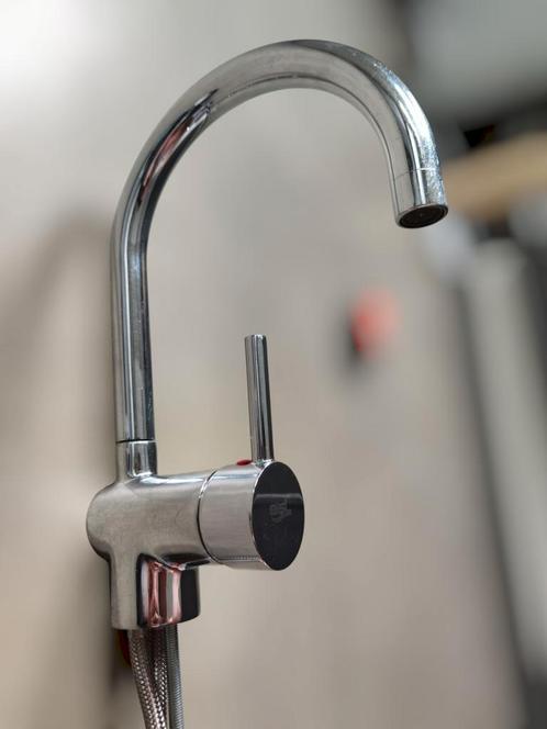 Eisl Futura Mengkraan – 19,5 cm x 29 cm, Doe-het-zelf en Verbouw, Sanitair, Gebruikt, Kraan, Chroom, Ophalen