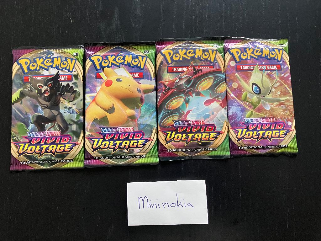 Art set Vivid Voltage Pokemon, Ophalen of Verzenden, Nieuw, Booster