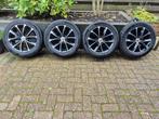 Set volvo velgen+winterbanden zonder stoeprand schade 5x108, Ophalen, Gebruikt, Velg(en), 17 inch