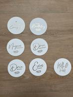 Mijlpaal kaarten, Kinderen en Baby's, Kraamcadeaus en Geboorteborden, Ophalen of Verzenden, Nieuw, Kraamcadeau