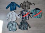Overhemden maat 86 jongen overhemd spijkerblouse, Ophalen of Verzenden, Zo goed als nieuw, Jongetje, Overhemdje of Bloesje