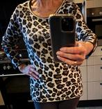 Rabe Trui Panterprint Zilver Maat 40, Kleding | Dames, Truien en Vesten, Maat 38/40 (M), Rabe, Bruin, Verzenden
