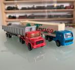 Twee Majorette vrachtautos schaal 1/100, Majorette, Gebruikt, ., Ophalen of Verzenden