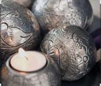 Riverdale schaal met decoratieve ballen, Huis en Inrichting, Ophalen of Verzenden, Zo goed als nieuw, Rond