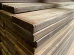 18x90 mm hardhouten beschutting geschaafde planken, Ophalen of Verzenden, Nieuw, Planken, Hardhout