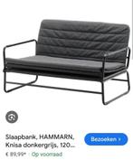 Ikea HAMMARN slaapbank, Ophalen, 190 cm of minder, Zo goed als nieuw, Twijfelaar