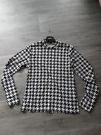 Nieuwe dames top lange mouwen - stretch - maat XL zwart wit, Ophalen of Verzenden, Nieuw, Maat 46/48 (XL) of groter, Lange mouw