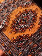 Perzisch tapijt 135x100 cm, Ophalen, Gebruikt, 100 tot 150 cm, Bruin