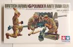 British Army 6 Pounder Anti-Tank Gun. Tamiya 35005, Hobby en Vrije tijd, Modelbouw | Figuren en Diorama's, Nieuw, Diorama, 1:35 tot 1:50
