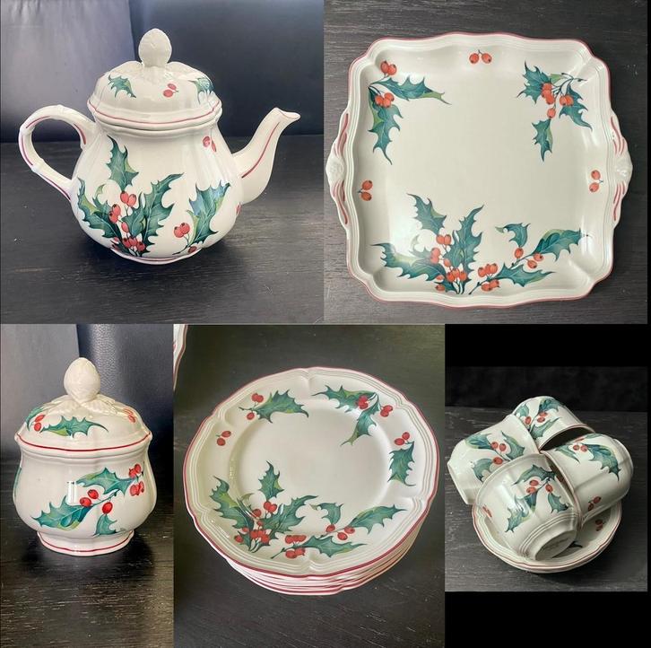 Villeroy & Boch Holly Vitro  Weihnachten Christmas Kerstmis, Diversen, Kerst, Nieuw, Ophalen of Verzenden