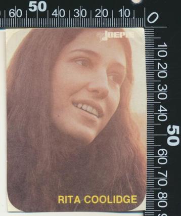Sticker: Joepie - Rita Coolidge beschikbaar voor biedingen