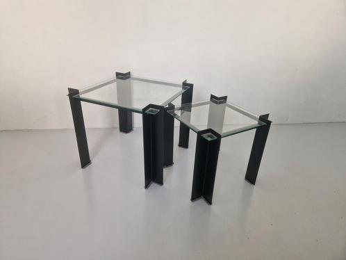 2 postmoderne nest tafeltjes jaren 80 design., Antiek en Kunst, Kunst | Designobjecten, Ophalen of Verzenden