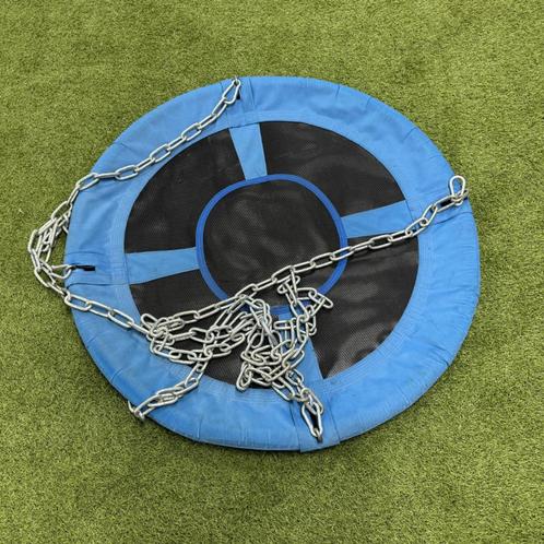 Nestschommel met sterke ijzeren ketting - Heel groot (376), Kinderen en Baby's, Speelgoed | Buiten | Speeltoestellen, Gebruikt