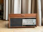 Philips Radio Platenspeler combinate Teakhouten kast 22RH370, Antiek en Kunst, Ophalen of Verzenden