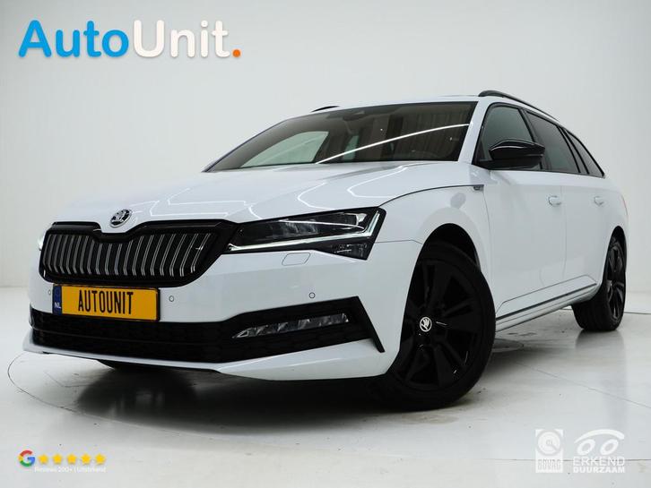 Skoda Superb Combi 1.4 TSI iV Sportline 218PK | Panoramadak, Auto's, Skoda, Bedrijf, Te koop, Superb, ABS, Achteruitrijcamera