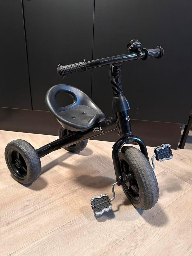 Billy Driewieler - Zwart - 2 jaar, Kinderen en Baby's, Speelgoed | Buiten | Voertuigen en Loopfietsen, Gebruikt, Overige typen