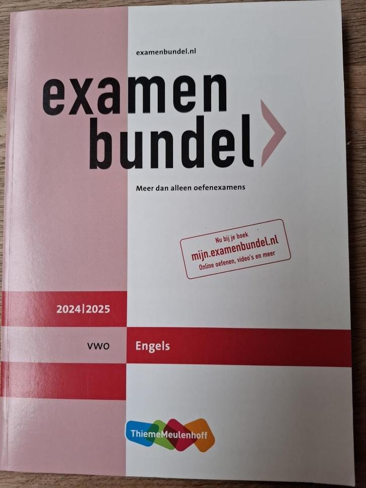 Examenbundel Engels | VWO, Boeken, Schoolboeken, Nieuw, Engels, VWO, Ophalen of Verzenden