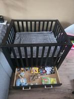 Zwarte box met lade - verstelbaar, Ophalen, Gebruikt, Vierkant, In hoogte verstelbaar